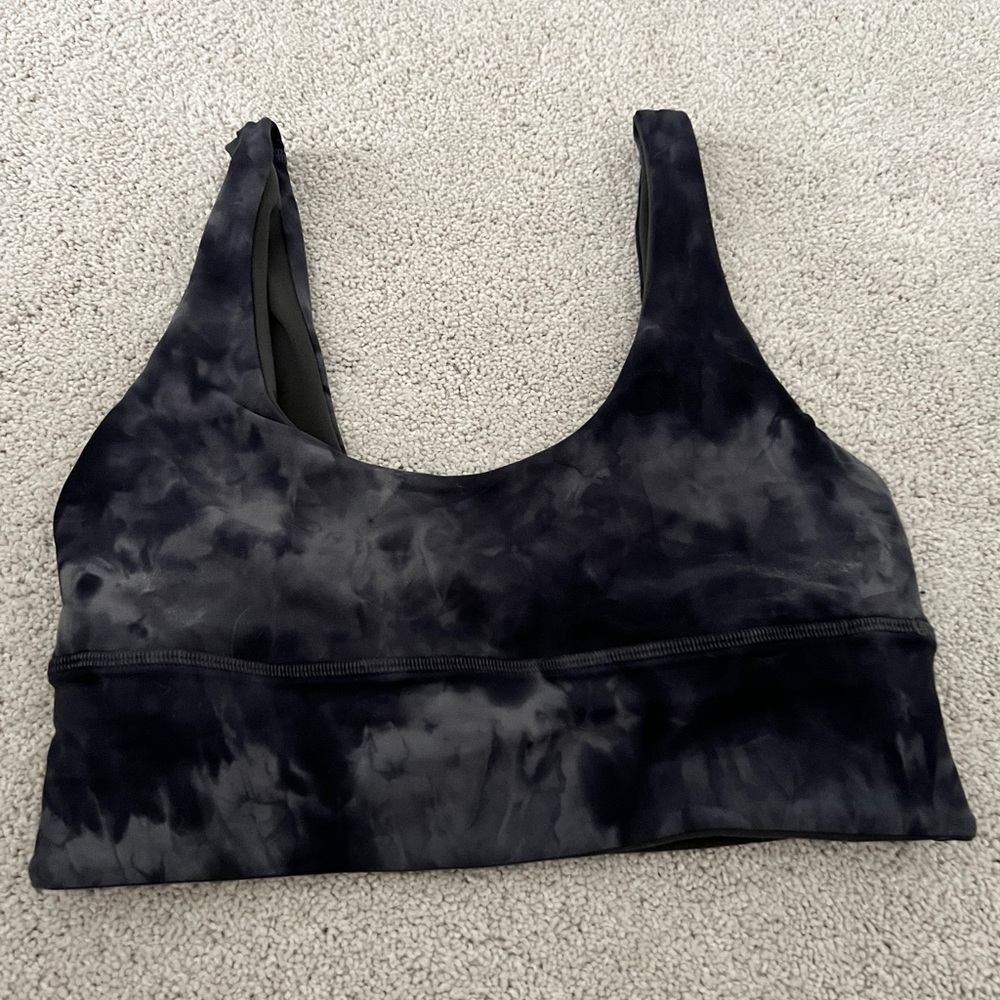 Lululemon reversible align bra size 4 pitch grey